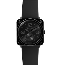 Bell & Ross Ceramic Quartz 39mm Ladies  Watch Replica BR S BLACK CERAMIC PHANTOM